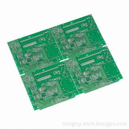 Double-sided Toothpick PCB with 0.4mm Minimum Hole Diameter and 1.0mm Finished Board Thickness